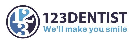 123-smile-new-colours.fw 123dentist we'll make you smile logo
